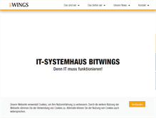 Tablet Screenshot of bitwings.de
